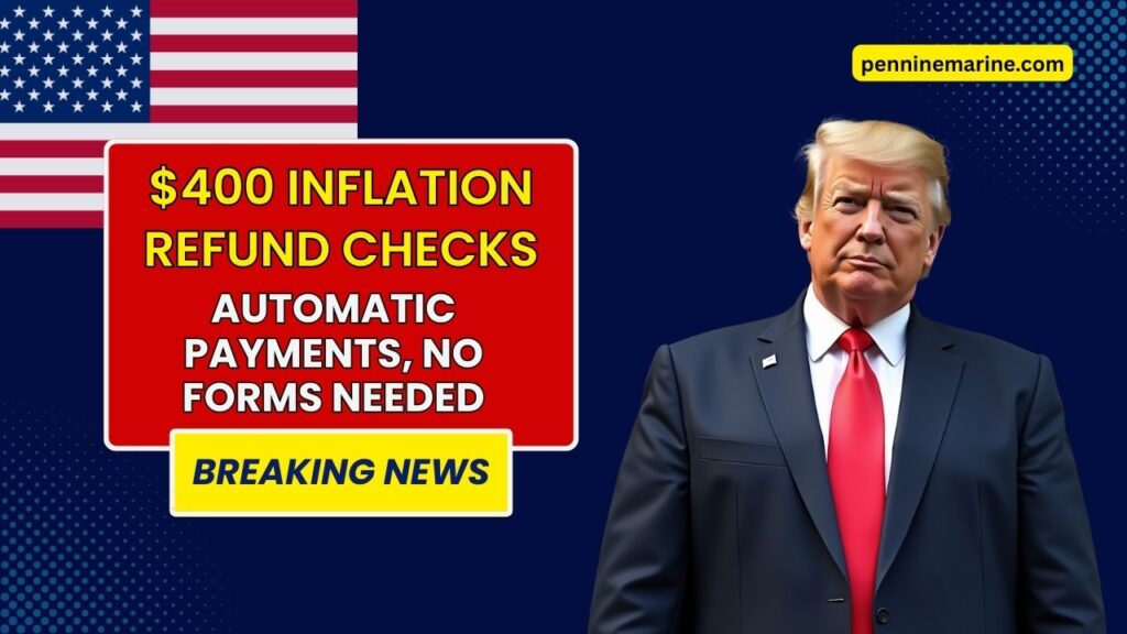 $400 Inflation Refund Checks 2025- Automatic Payments, No Forms Needed